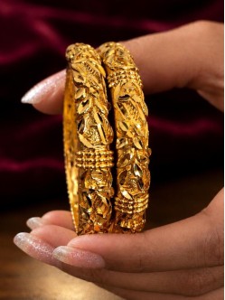 Gold Plated Bangles
